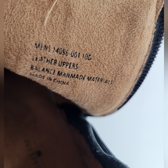 Men Florsheim Black Midtown Plain toe zipper Boots Size 10 - Picture 8 of 8